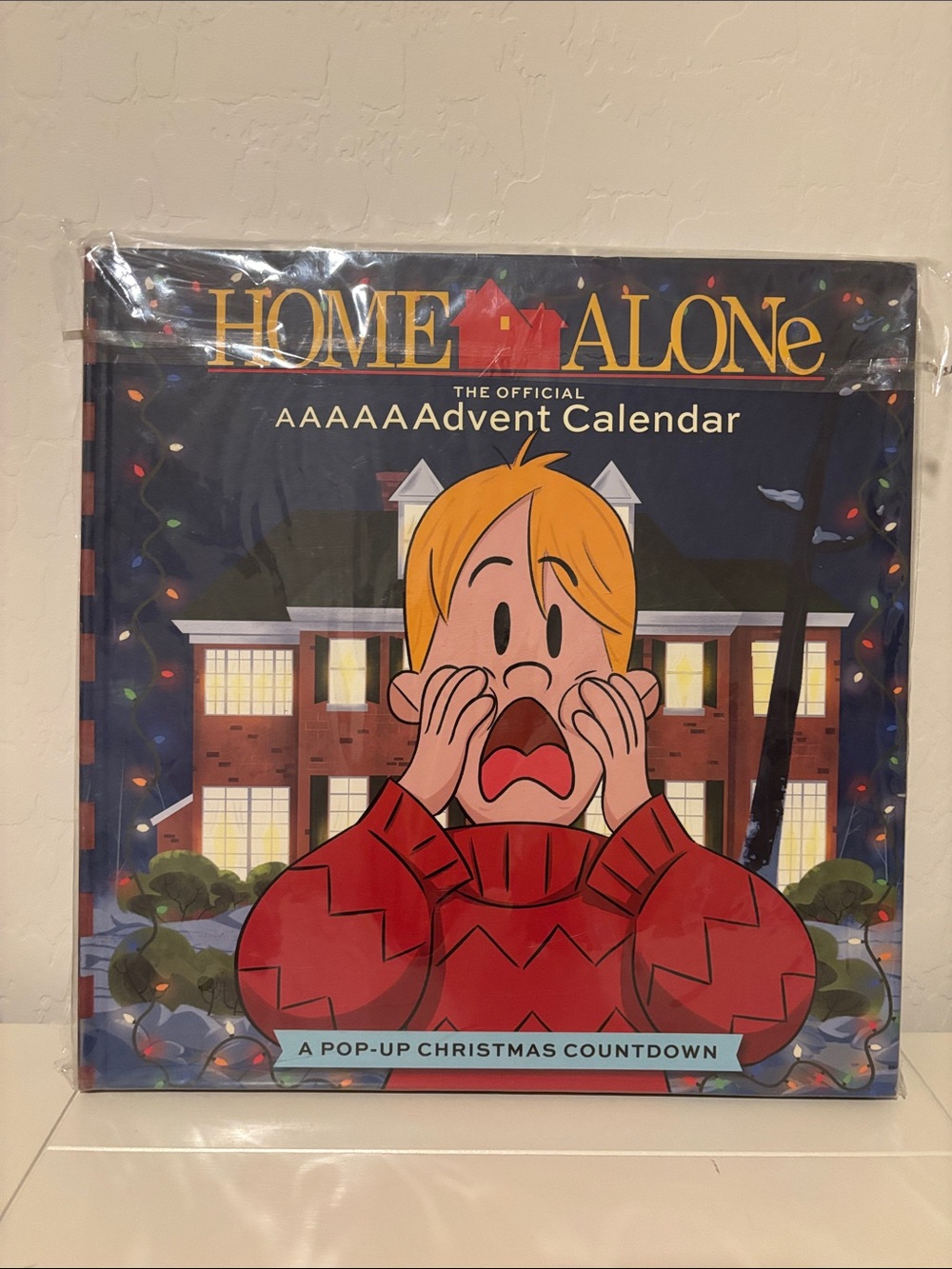 Home Alone Official Advent Calendar - Red Pop-Up Holiday Countdown